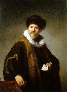 REMBRANDT Harmenszoon van Rijn Portrait of Nicolaes Ruts china oil painting reproduction